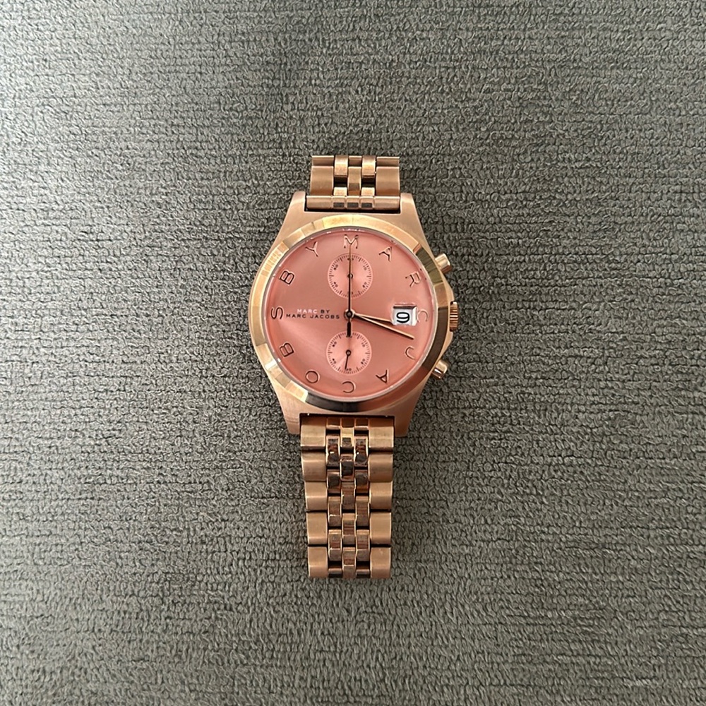 Marc by Marc Jacobs Rose Gold Watch